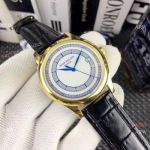 AAA Replica Patek Philippe Calatrava Watches - Gold Case White Dial